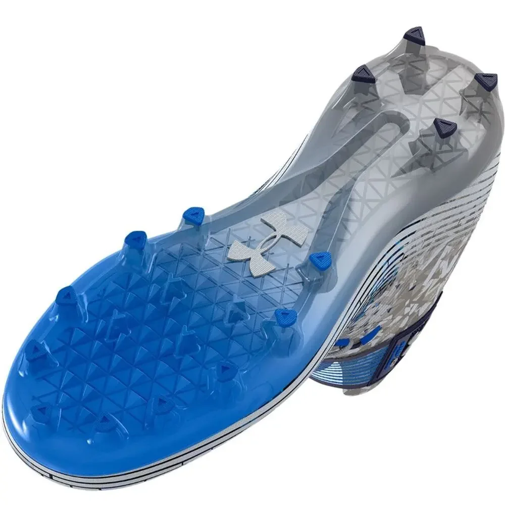 Under Armour men’s Highlight MC LE Football Cleats $139 MSRP White/Red/Royal